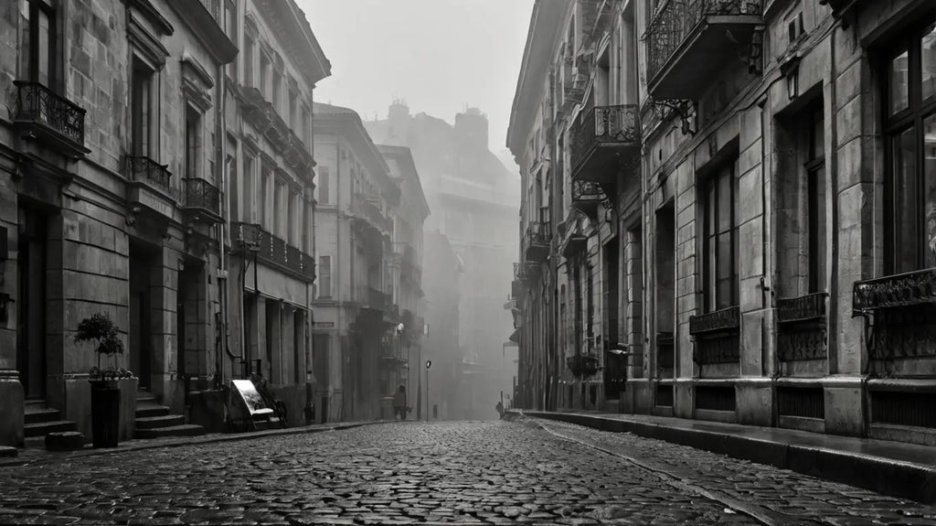Foggy Cobblestone Memories My Store