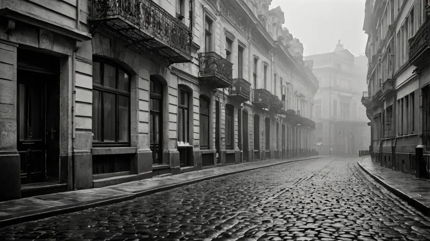 Foggy Cobblestone Memories My Store