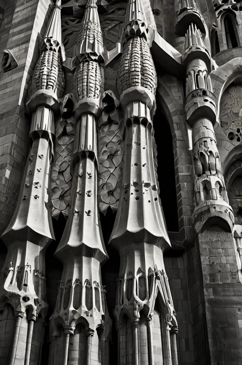 Organic Towers of Sagrada Família