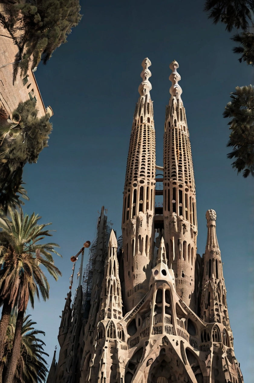 Organic Towers of Sagrada Família
