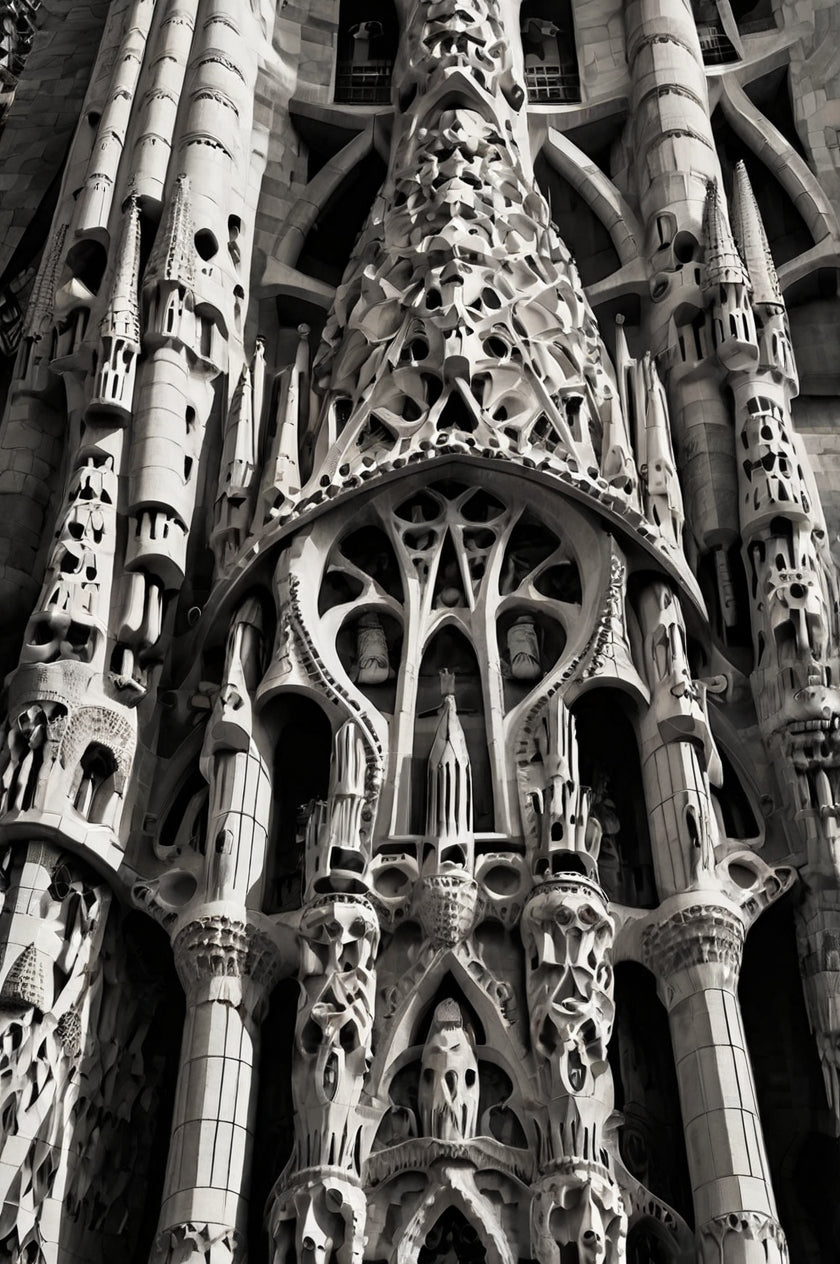 Organic Towers of Sagrada Família