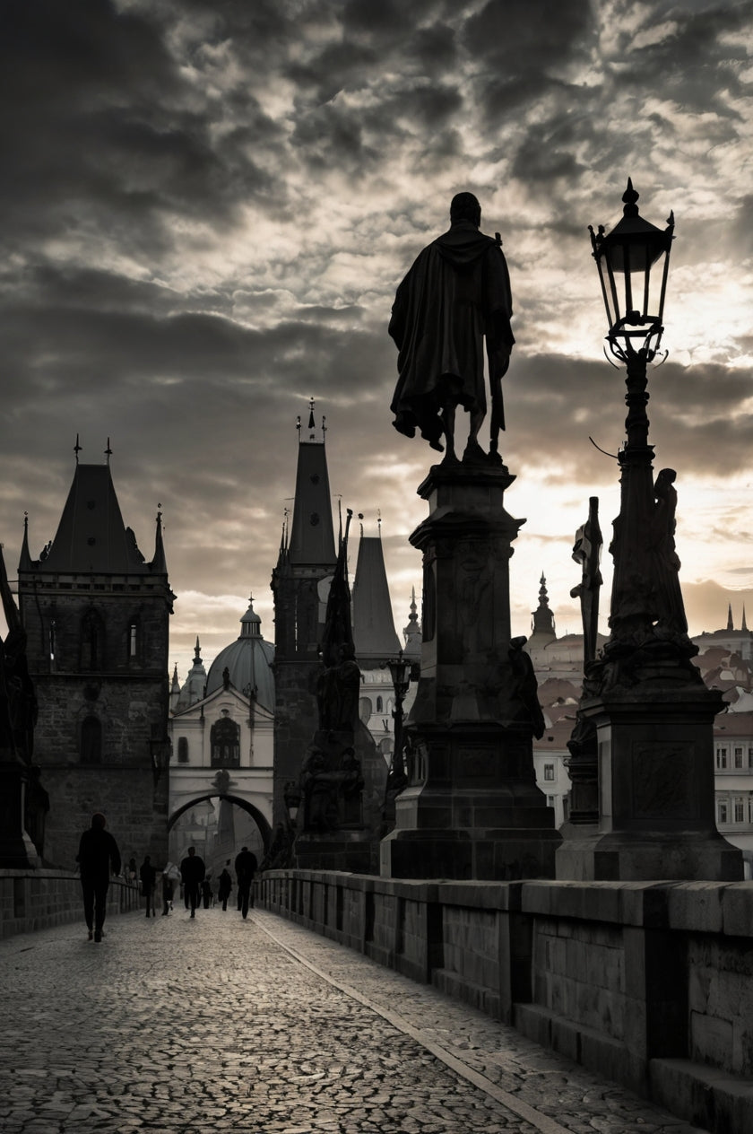 Charles Bridge at Dusk