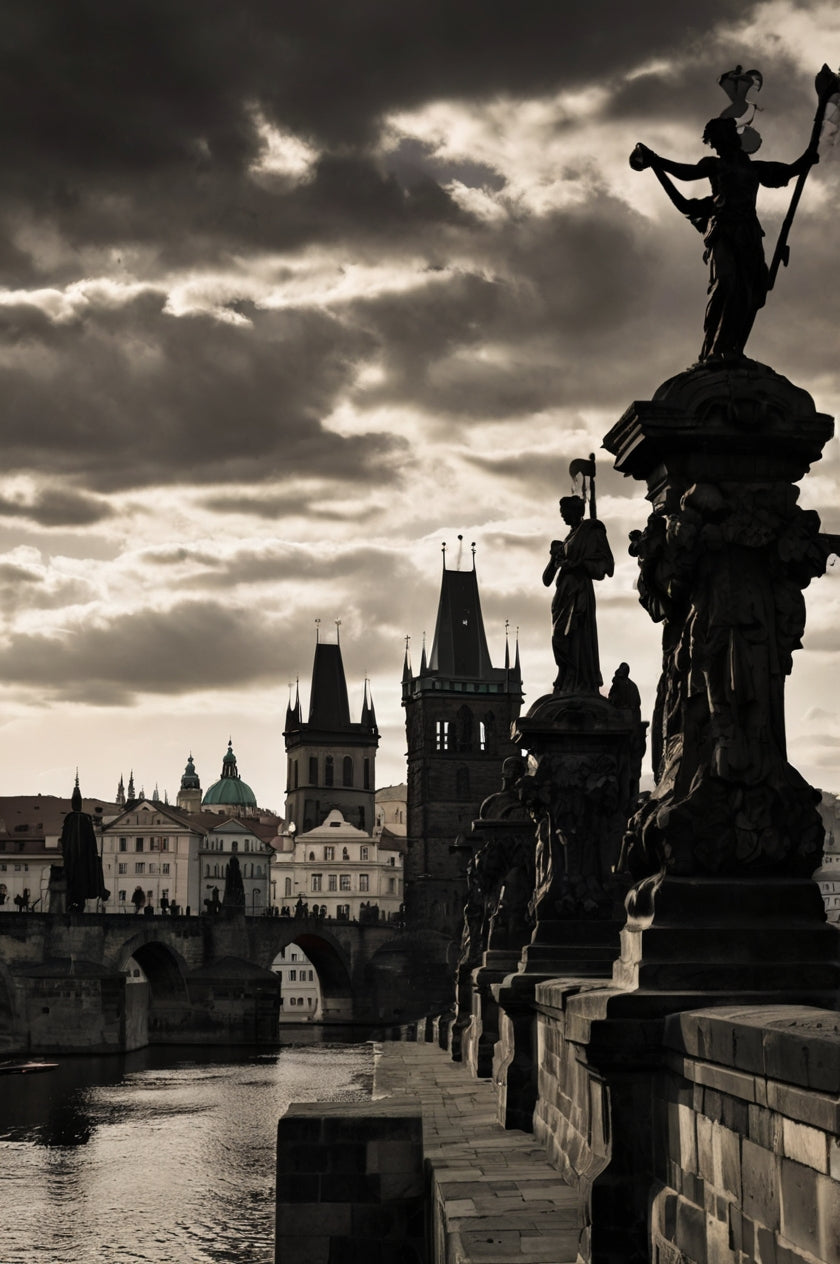 Charles Bridge at Dusk