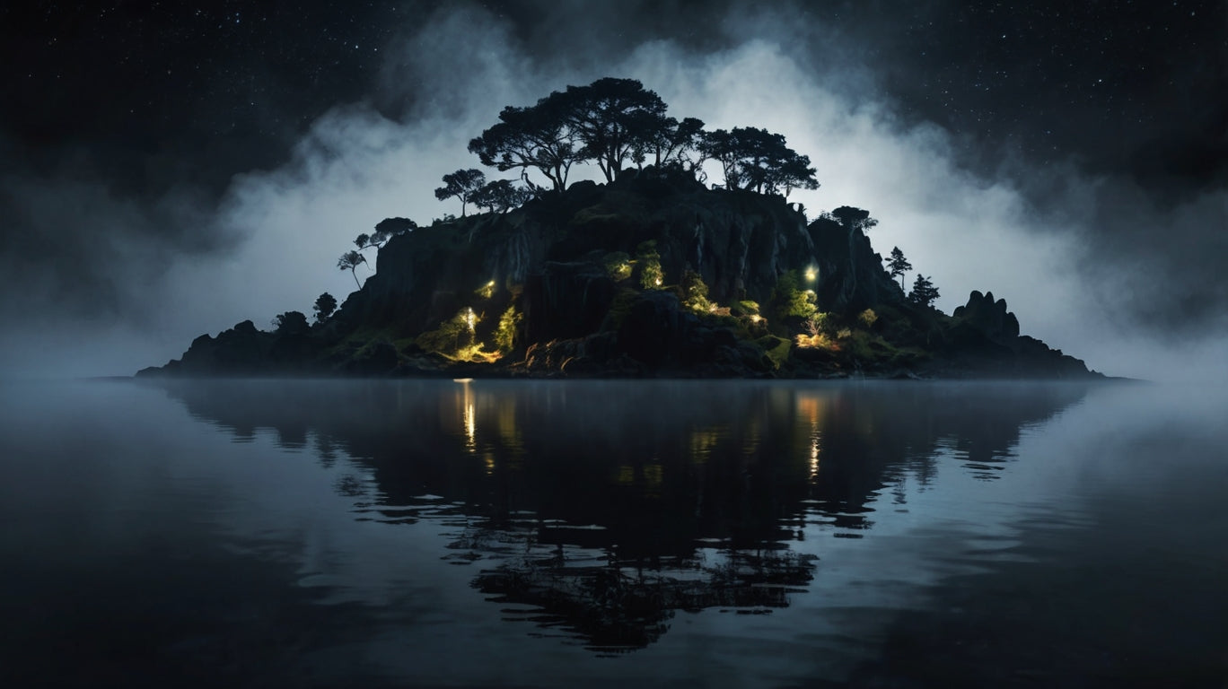 The Lonely Treehouse Under the Storm