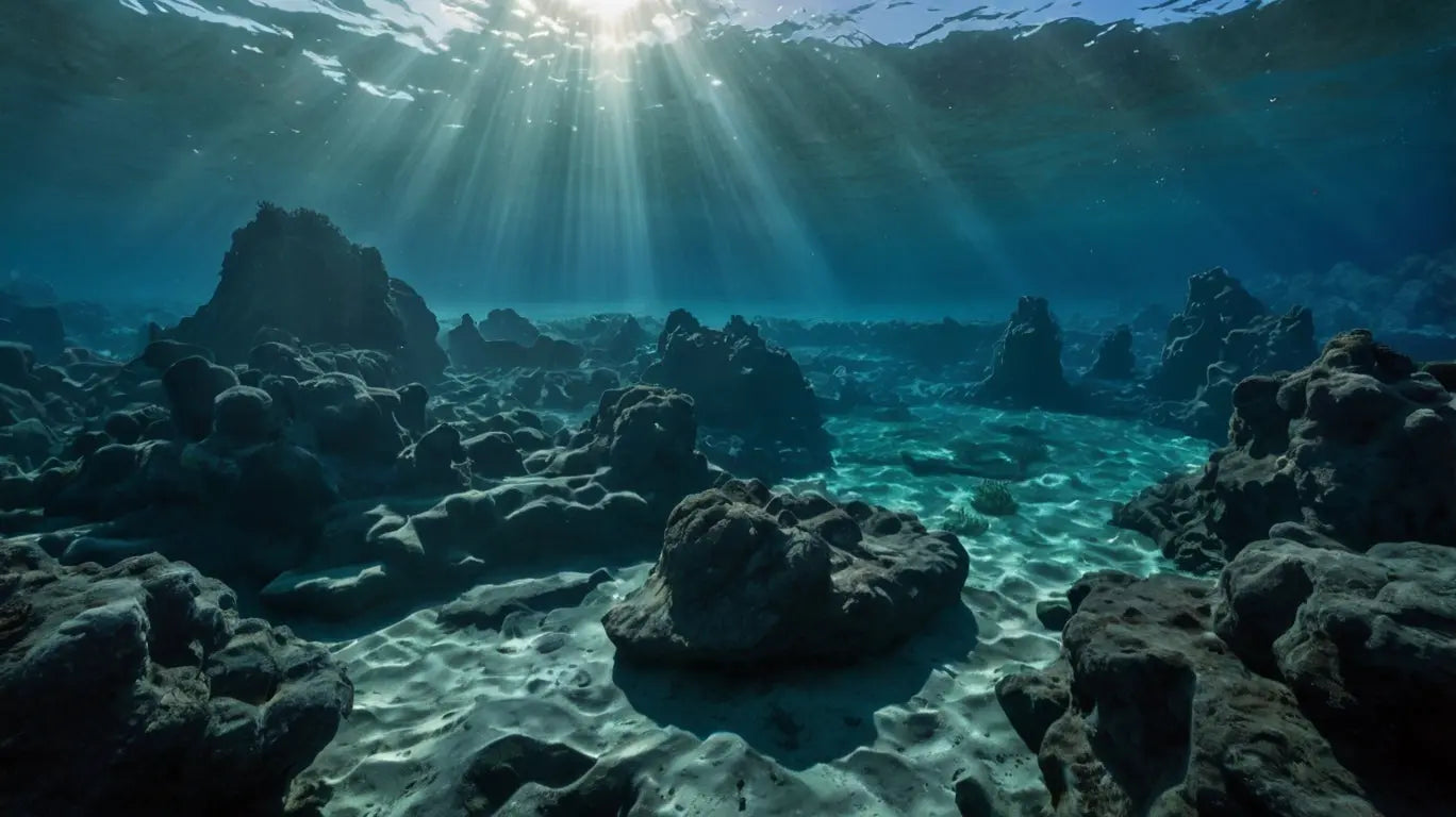 Underwater Sunlight Reef Photograph My Store