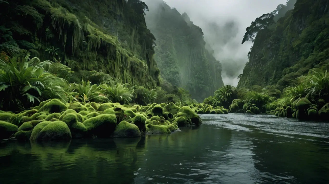 Enchanted Mossy River Wall Decor My Store