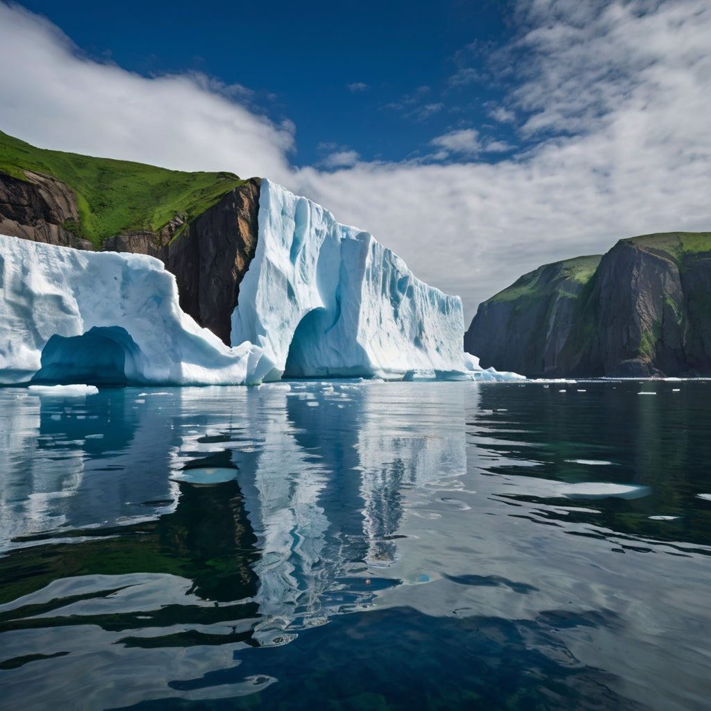 Snowy Red-Brick Fortress with Golden Onion Domes Under Stars My Store