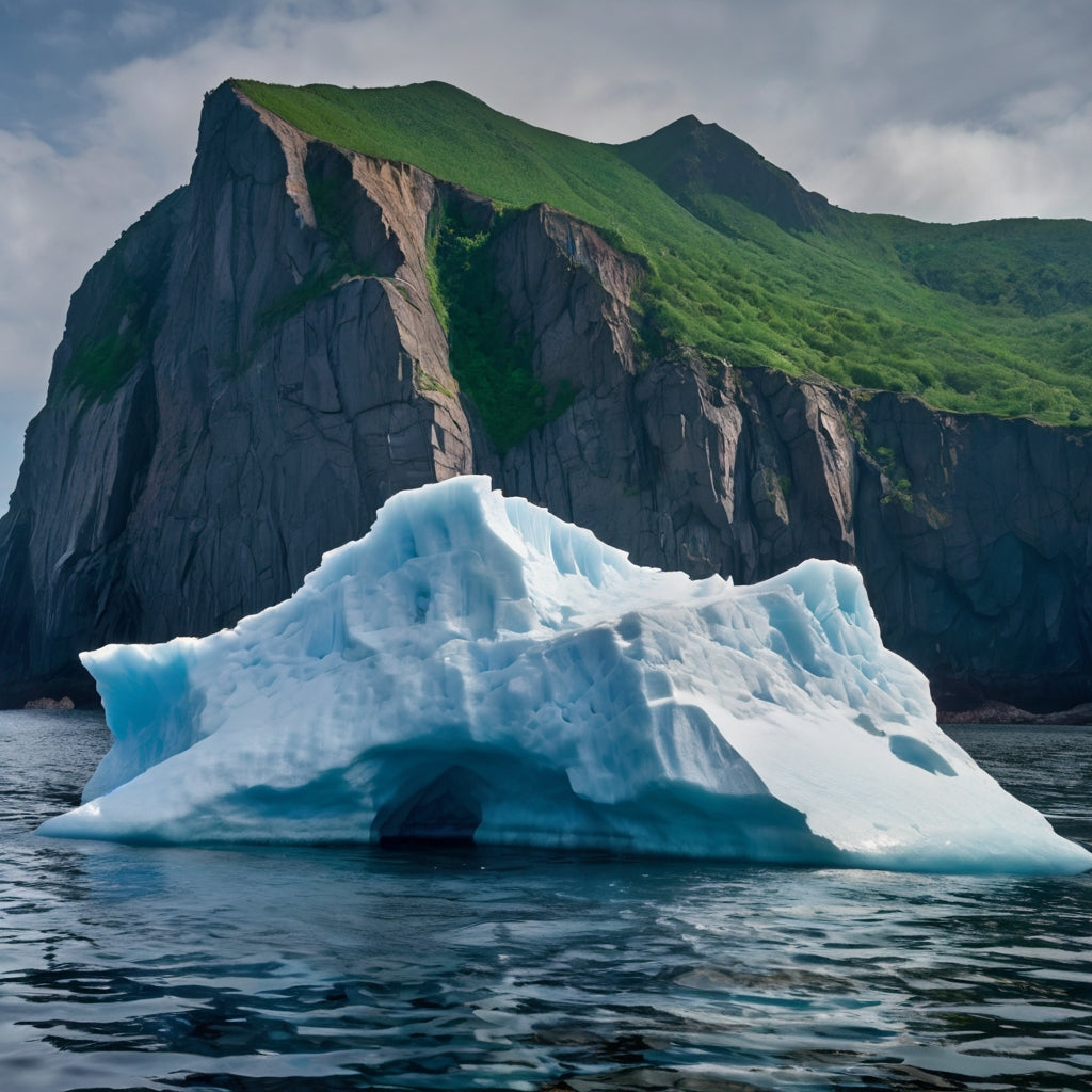 Snowy Red-Brick Fortress with Golden Onion Domes Under Stars My Store