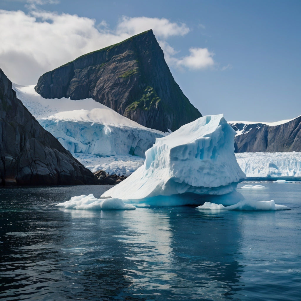Snowy Red-Brick Fortress with Golden Onion Domes Under Stars My Store