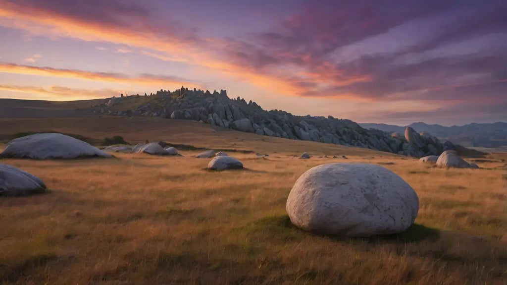 Sunset Rock Formation Art Print My Store