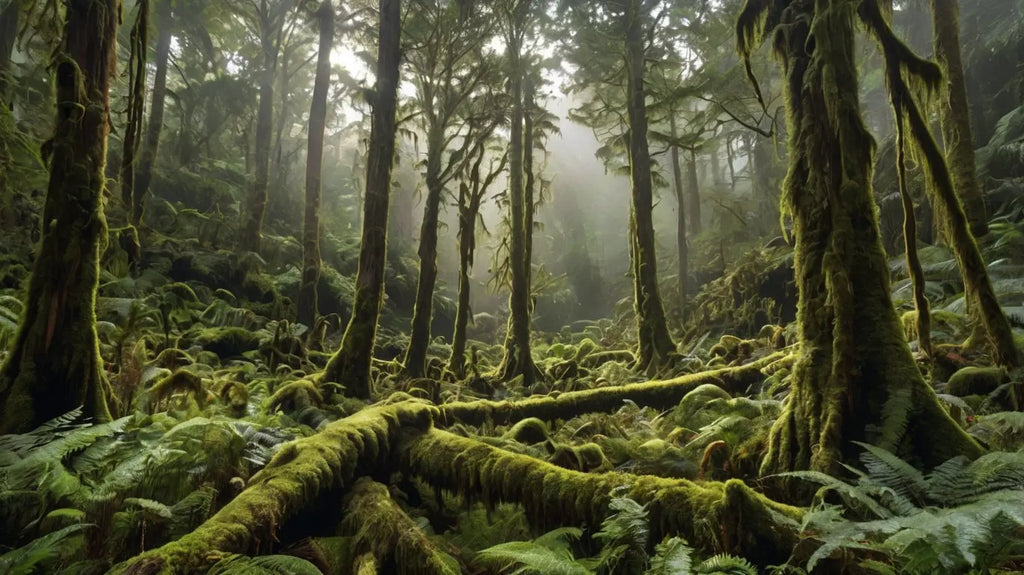 Mossy Forest Canvas - Enchanted Woodland Photography My Store