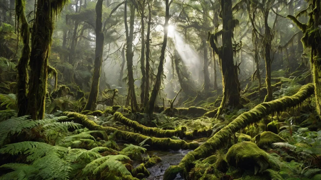Mossy Forest Canvas - Enchanted Woodland Photography My Store