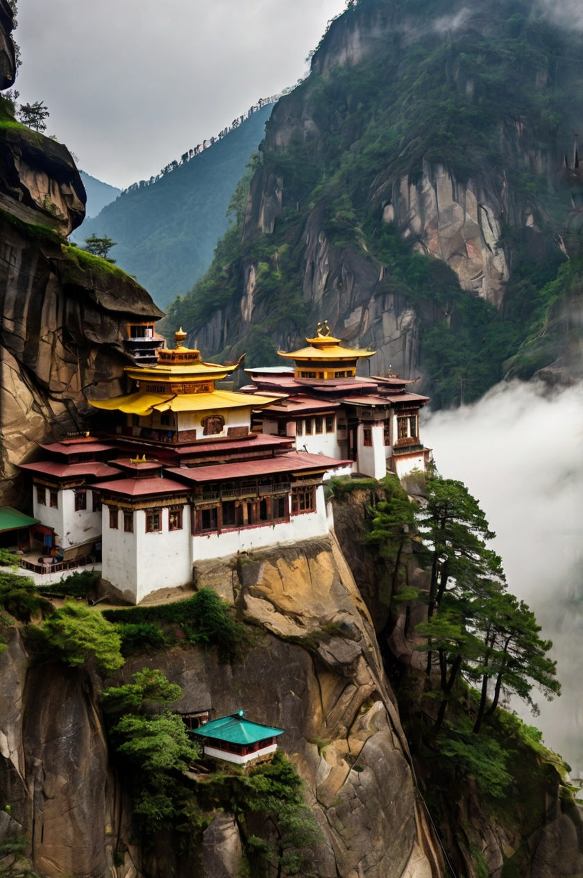 Thiksey Monastery Majesty – Himalayan Buddhist Fortress at Dawn