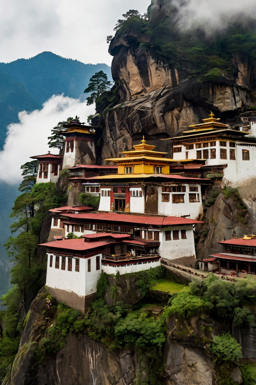 Thiksey Monastery Majesty – Himalayan Buddhist Fortress at Dawn
