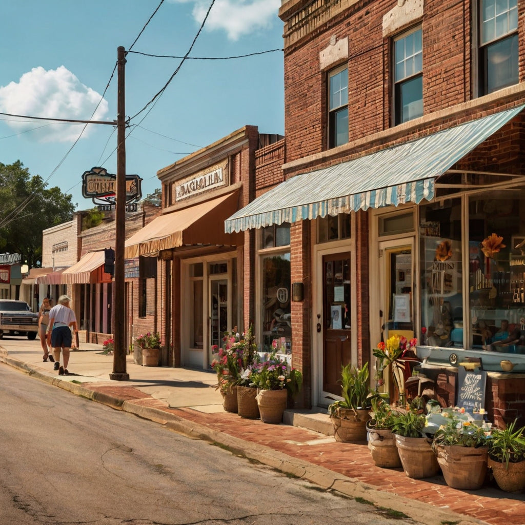 Maggla street with Classic Car