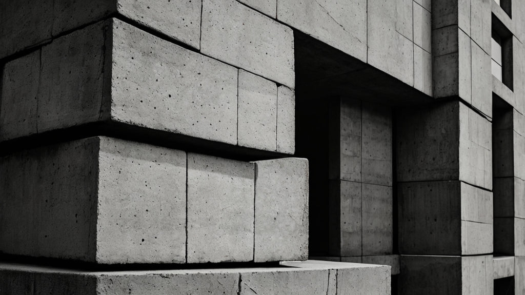 Brutalist Concrete Wave