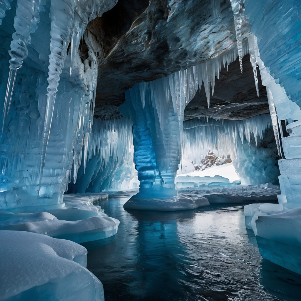 Ice Cave Wonderland Poster My Store