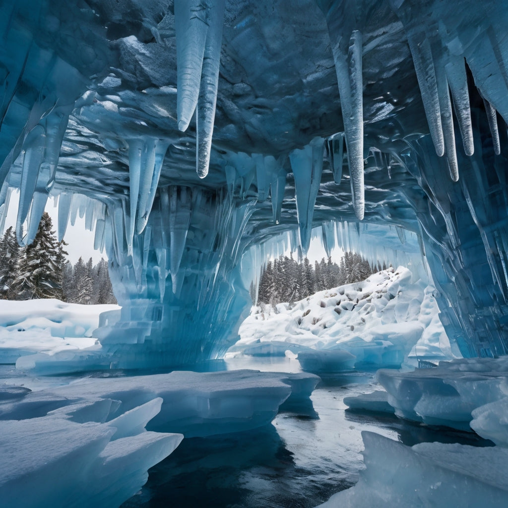 Ice Cave Wonderland Poster My Store