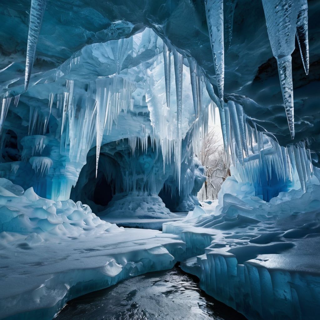 Ice Cave Wonderland Poster My Store