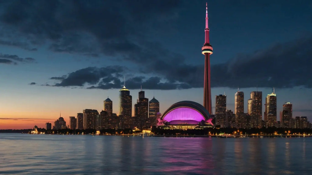 Toronto Skyline at Dusk My Store