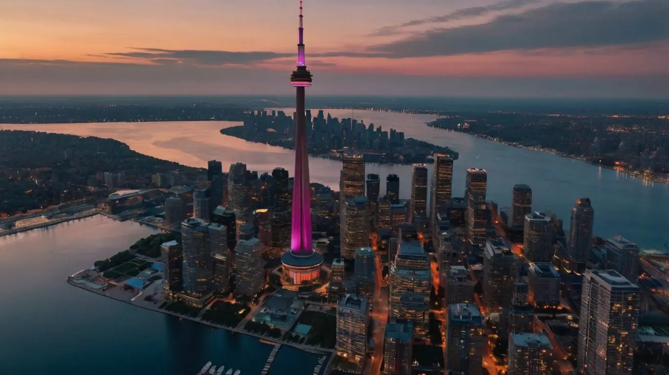 Toronto Skyline at Dusk My Store