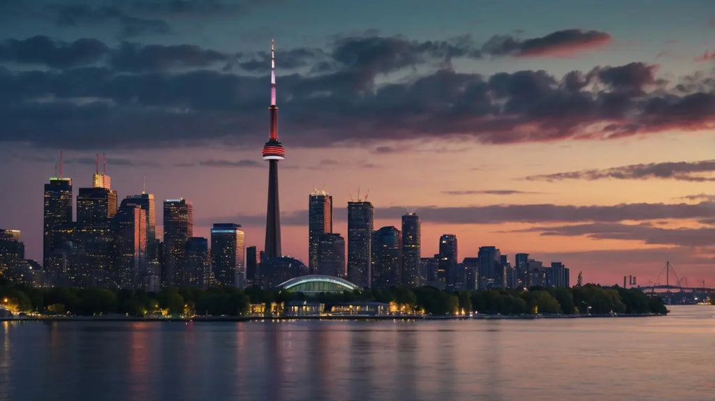 Toronto Skyline at Dusk My Store