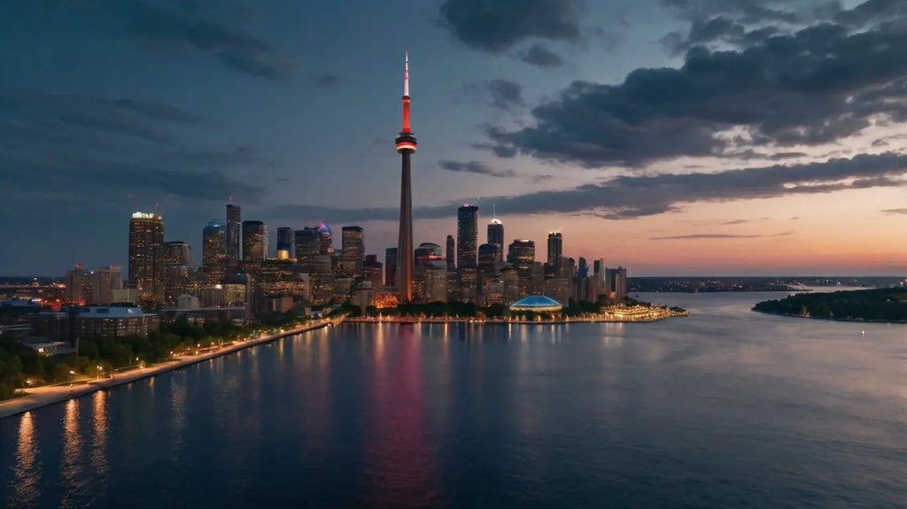 Toronto Skyline at Dusk My Store