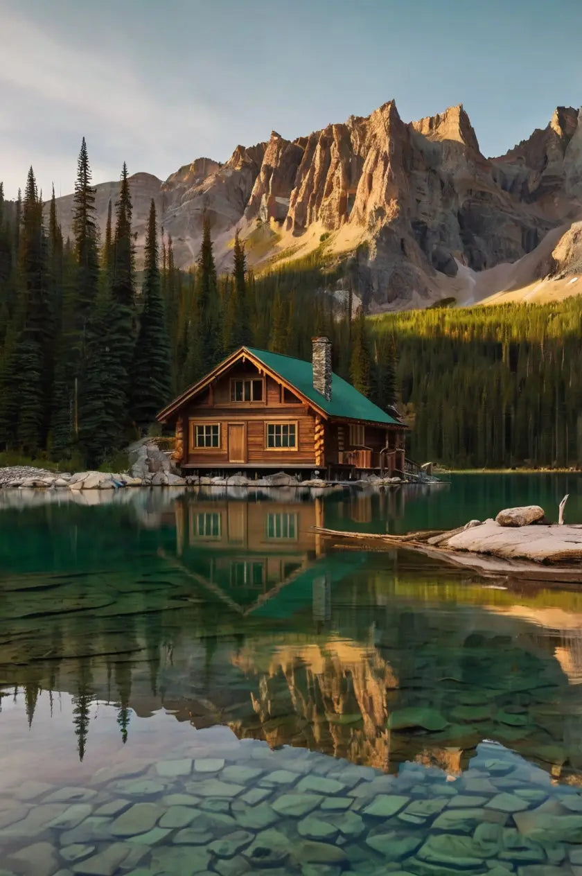 Mystic Moonlit Forest Canvas Print My Store