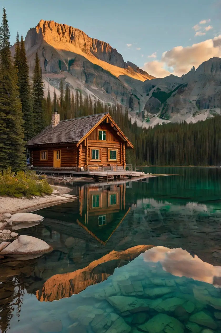 Mystic Moonlit Forest Canvas Print My Store