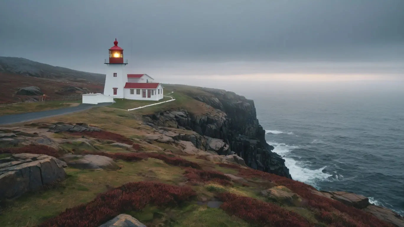 Coastal Lighthouse Canvas Print My Store