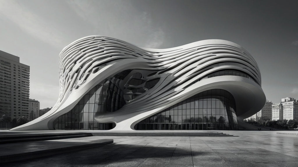 Organic modern building