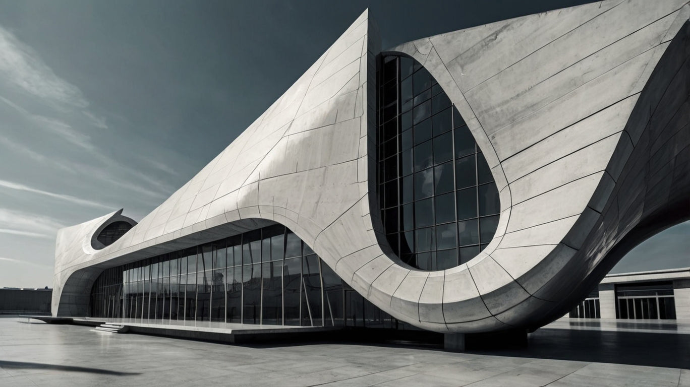 Organic modern building