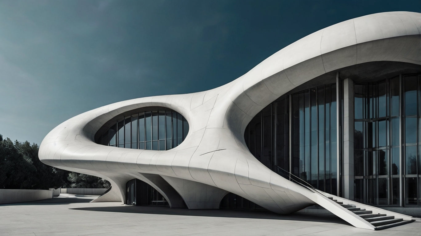 Organic modern building