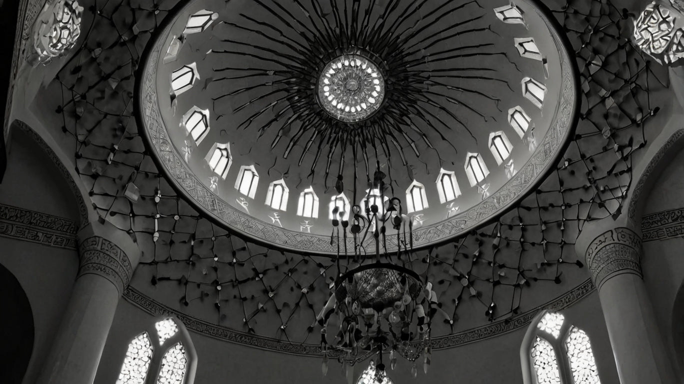 Ornate dome interior