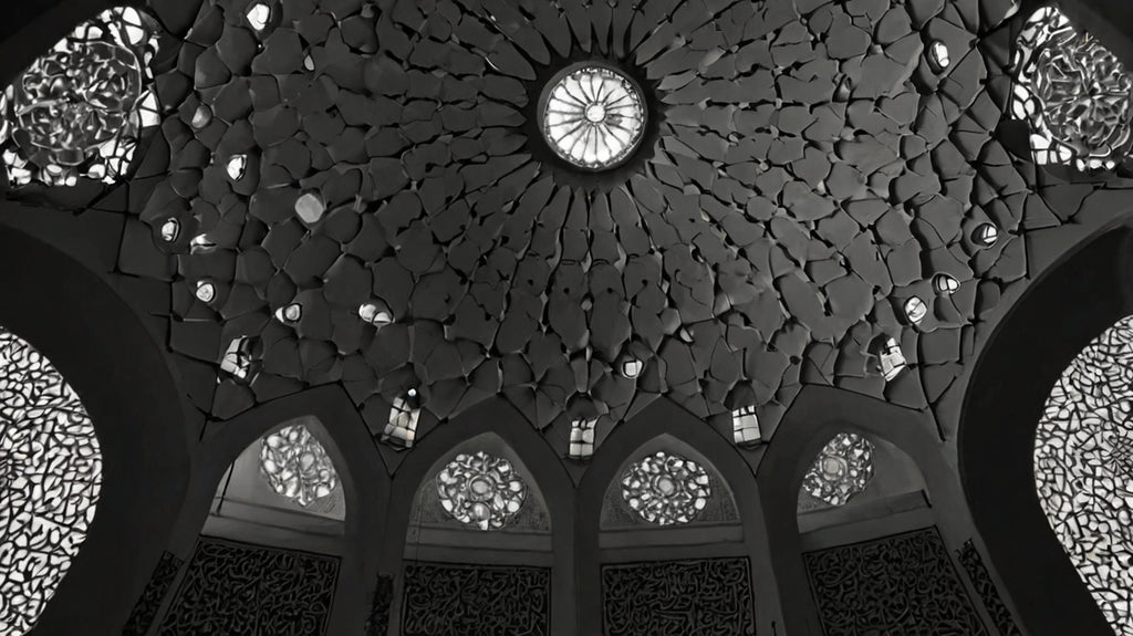 Ornate dome interior