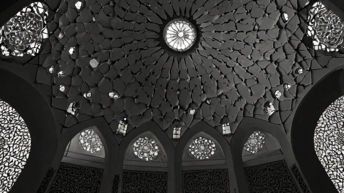 Ornate dome interior