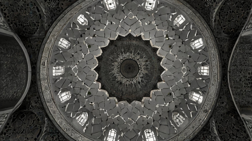Ornate dome interior