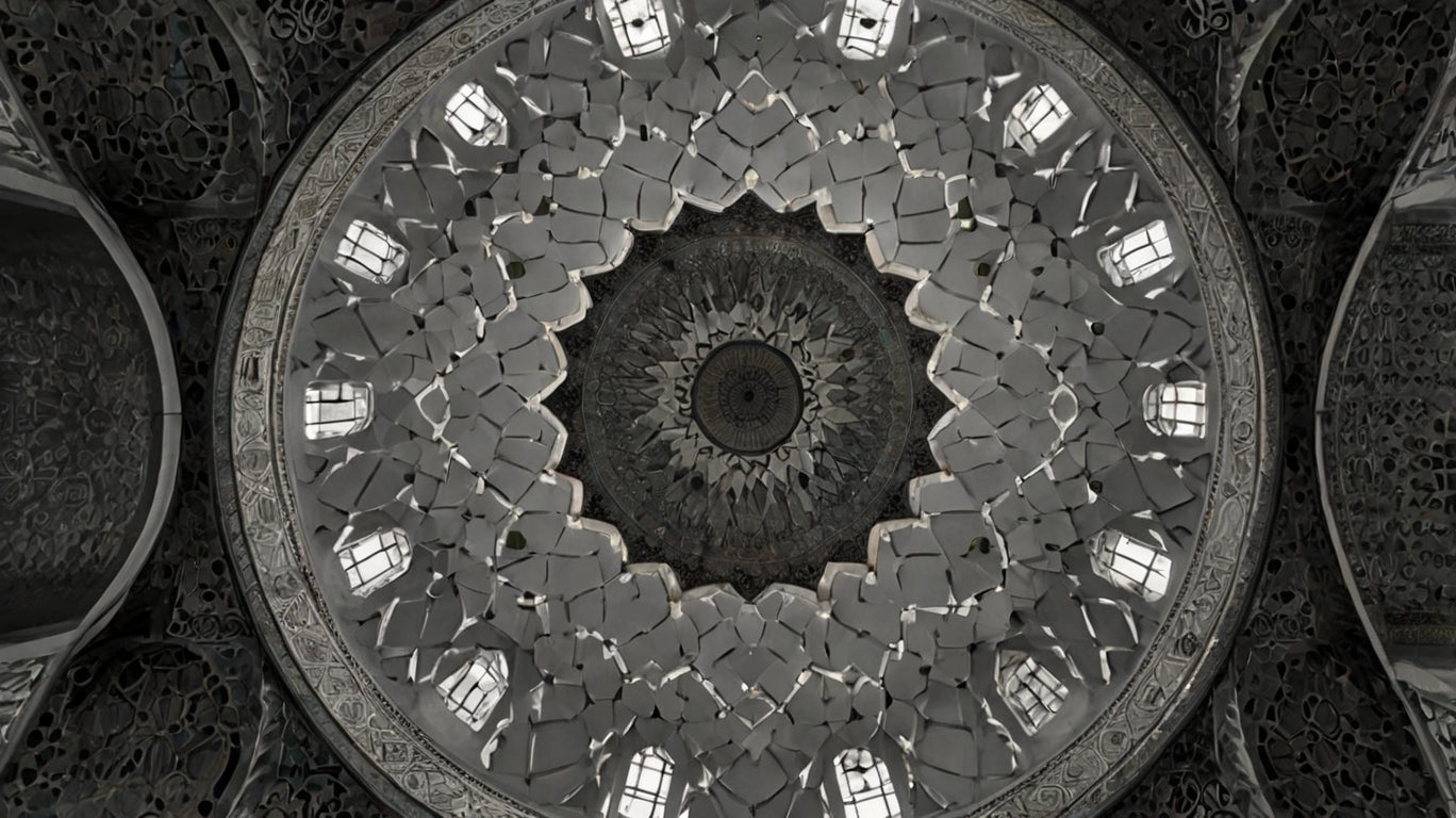 Ornate dome interior
