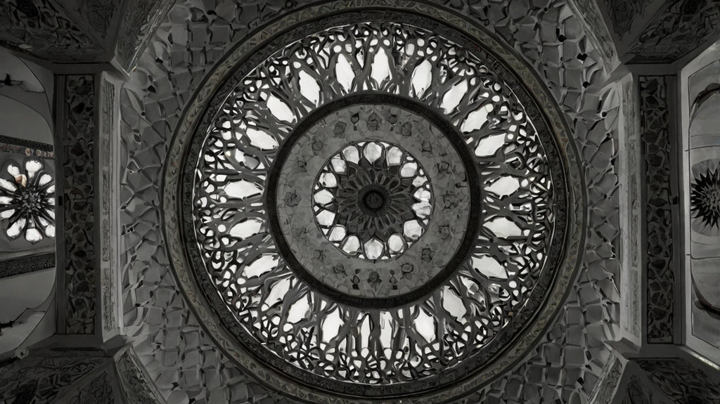 Ornate dome interior