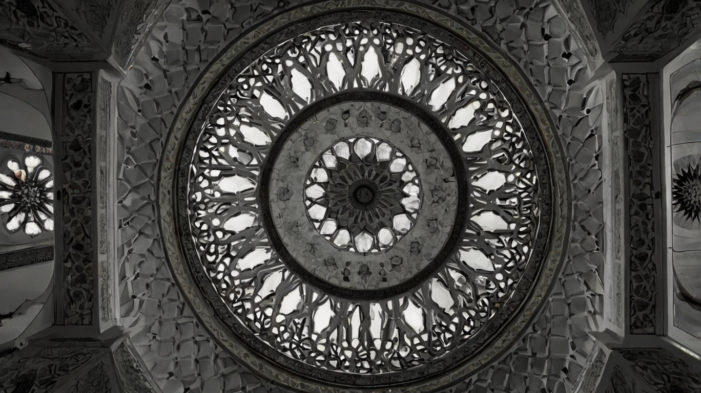Ornate dome interior