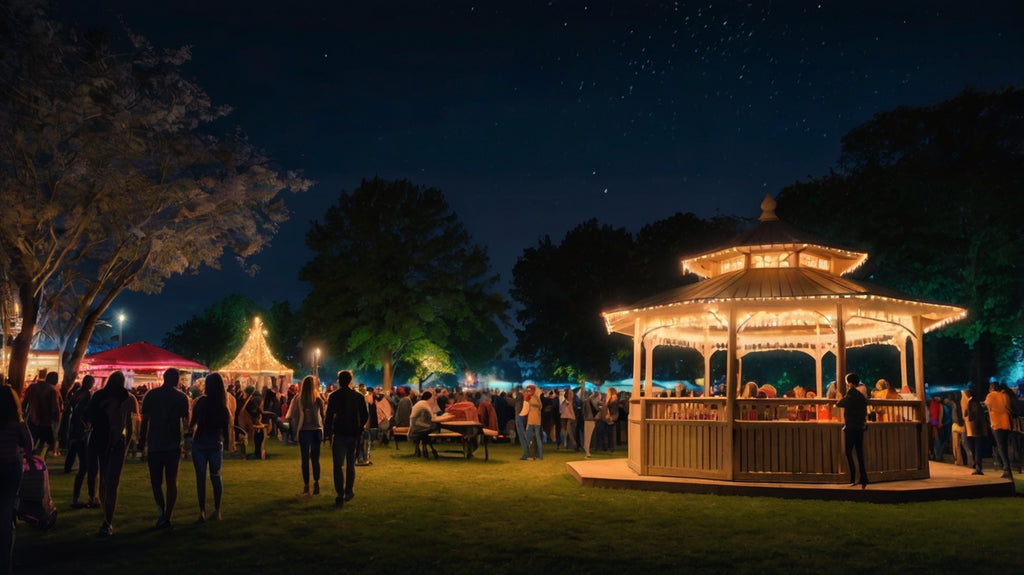 Cozy Countryside Cottage at Night