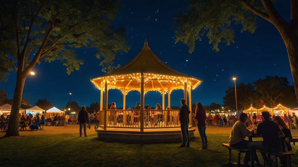 Cozy Countryside Cottage at Night