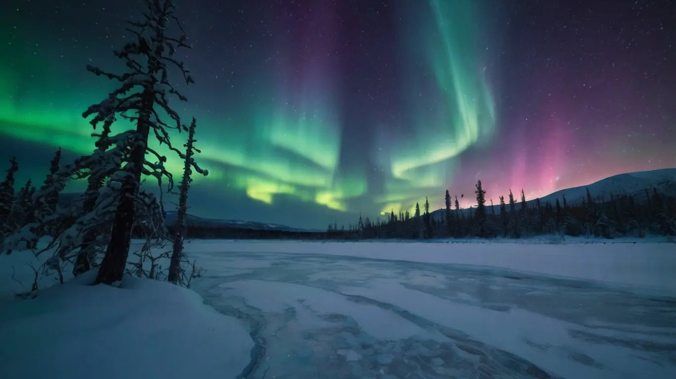 Northern Lights Canvas Print My Store