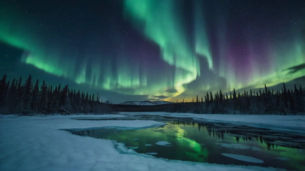 Northern Lights Canvas Print My Store