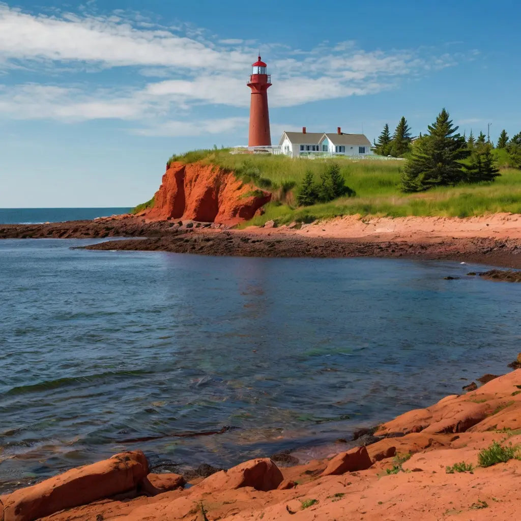 Red Cliff Lighthouse Decor My Store