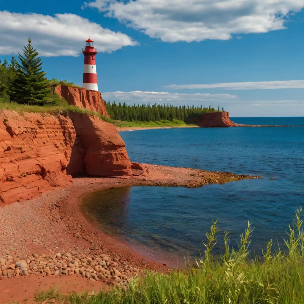Red Cliff Lighthouse Decor My Store