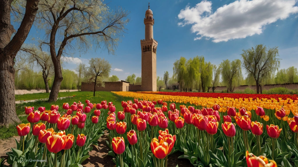 Samarkand Spring – Limited Edition Hand-Painted Cello