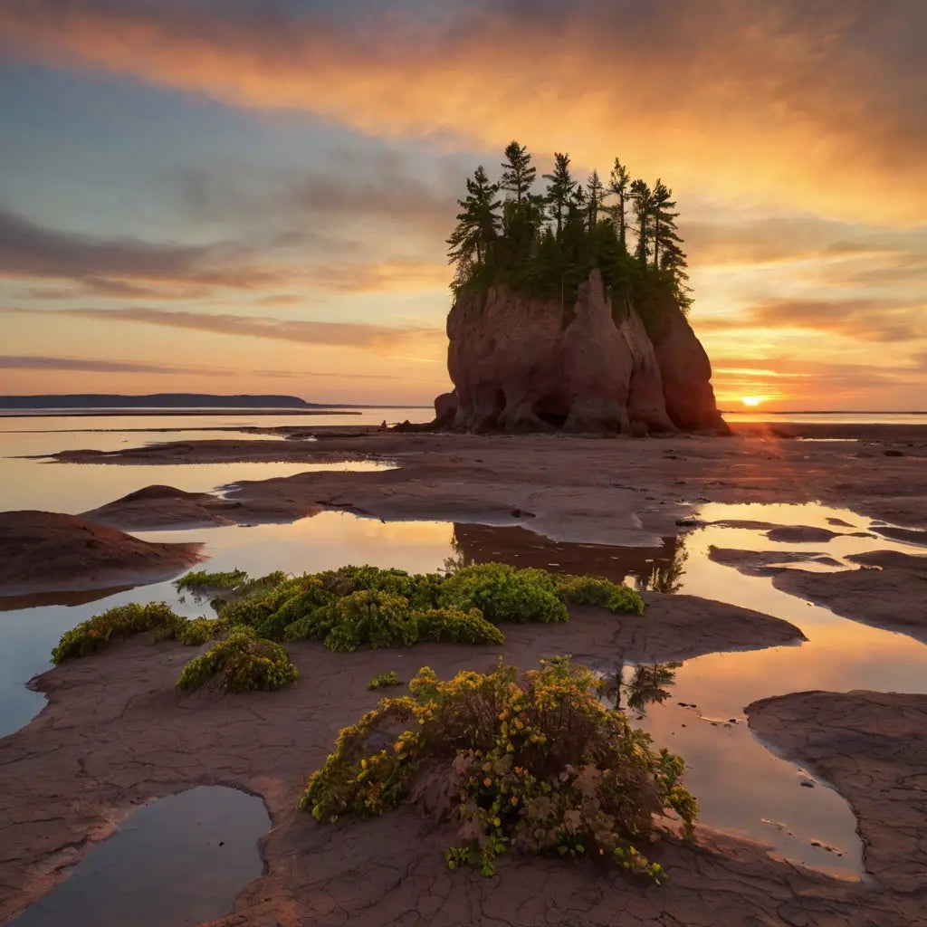 Sunset Rock Formations Print My Store