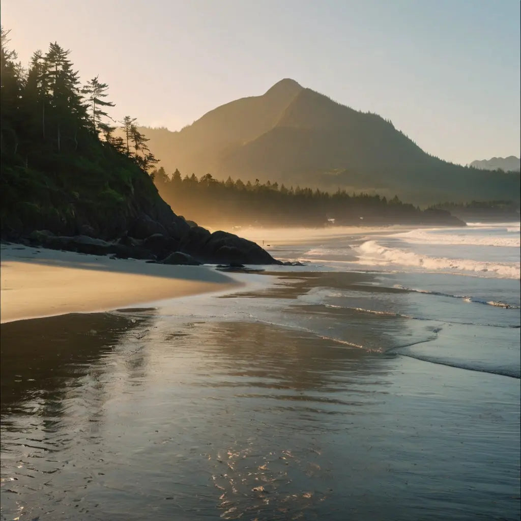 Sunset Surfer Beach Print My Store