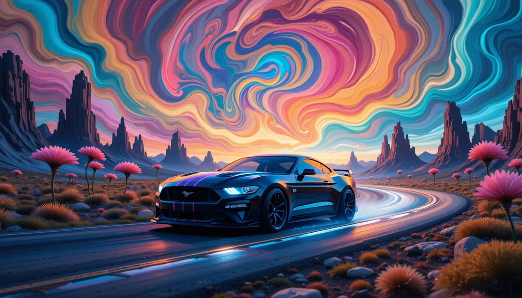 Mustang Desert Dream Wall Art Print My Store
